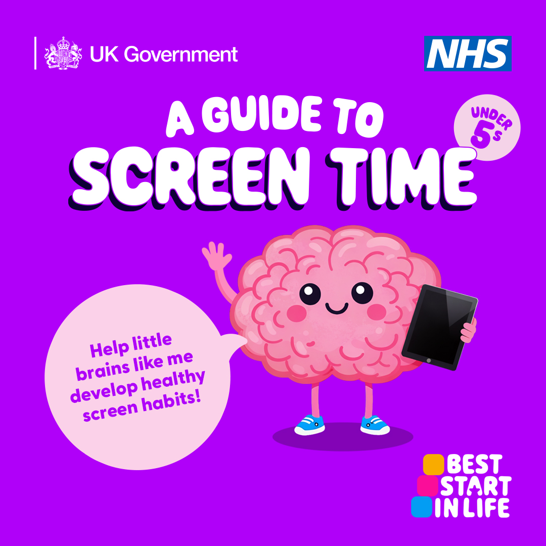 A guide to screen time for under 5s: helping children build healthy habits